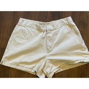 American Eagle Outfitters Size 6‎ Women's Khaki Shorts 100% Cotton